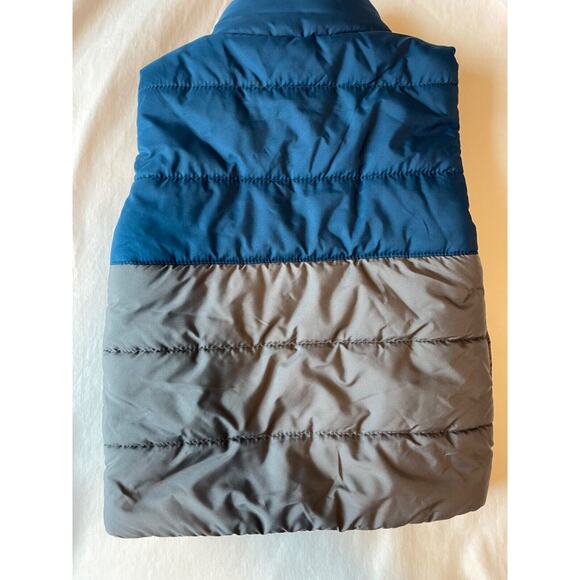 PUMA PUFFER VEST Toddler Size XXS 3-4 Grey‎ and Blue/Green - Picture 8 of 10